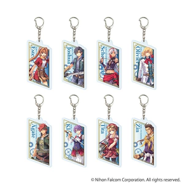 空之轨迹FC亚克力钥匙扣