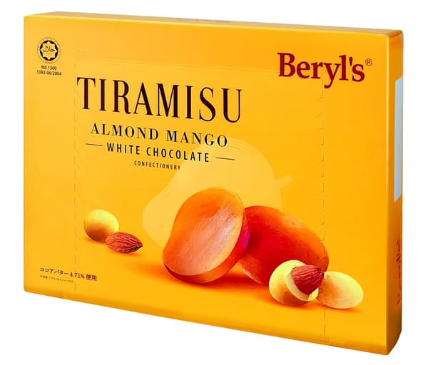 提拉米苏杏仁白芒果