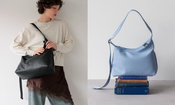 Bolsos de cuero vegano de la serie SCOOP
