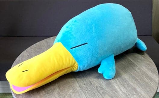 Ico the Platypus large lying-down plush