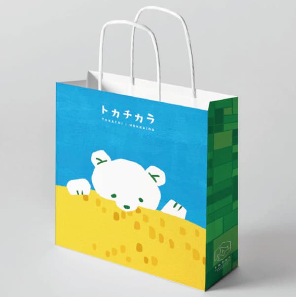 TOKACHIKARA包裝上採用的動物角色