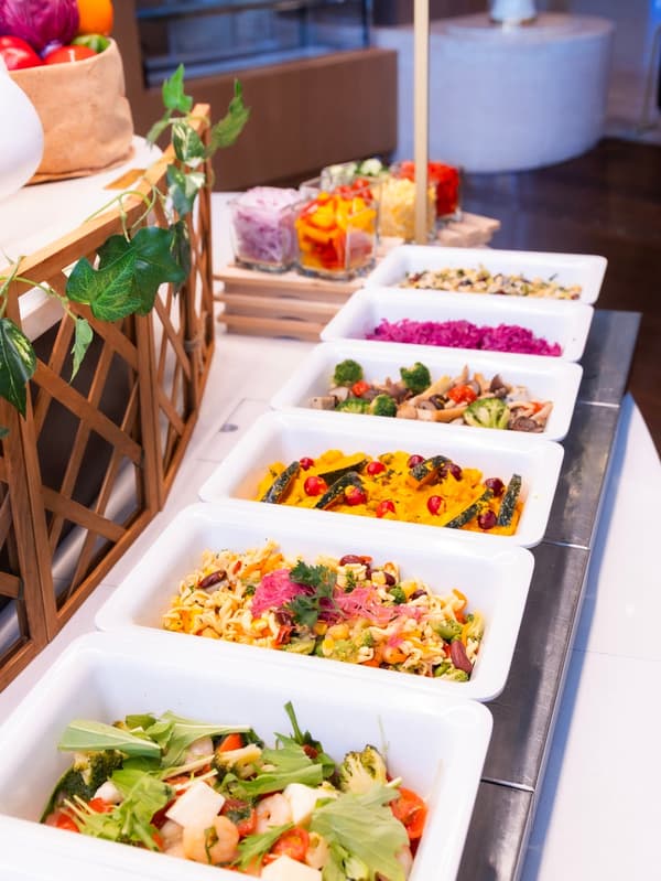Set lunch selections available at Palmiere