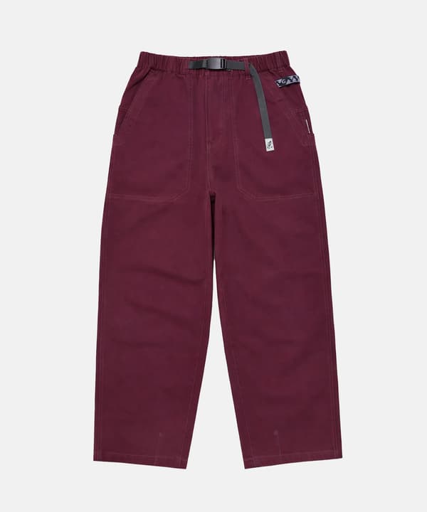 Gramicci & ALWAYTH TWILL PANT (Red)