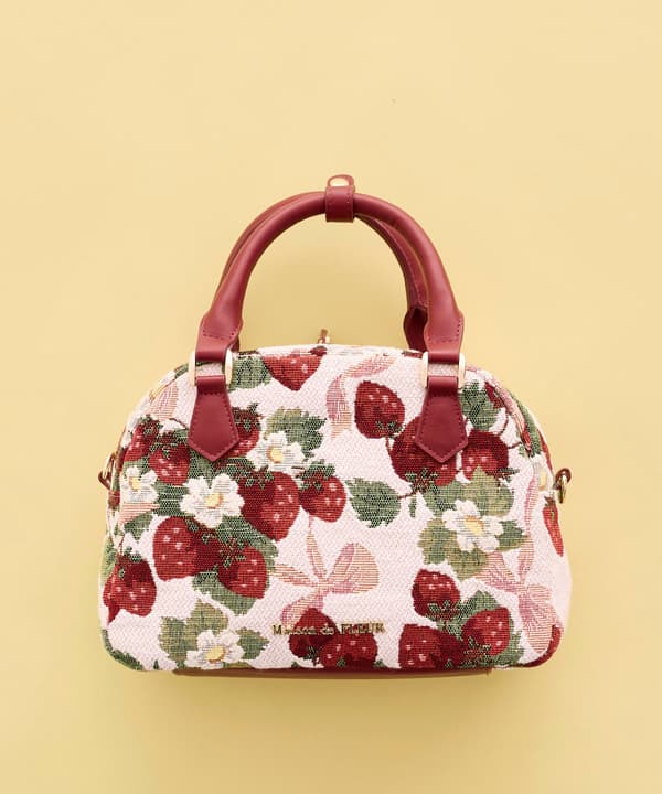 草莓戈布兰双向波士顿包