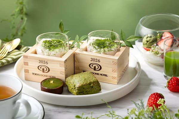 Bottom tier matcha desserts