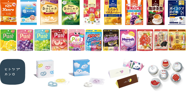 Kanro product lineup