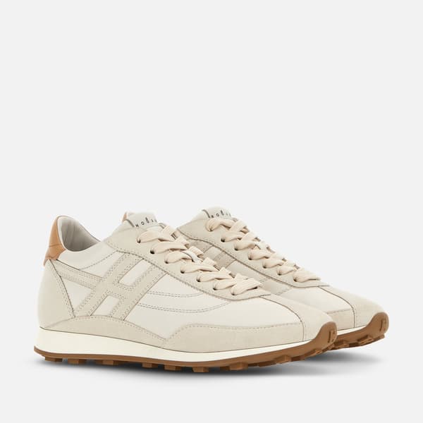 HOGAN Athletic 蓝色和白色运动鞋