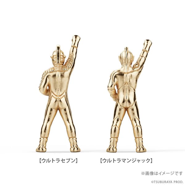 Ultra 6 Brothers 18K Gold Mini Figures