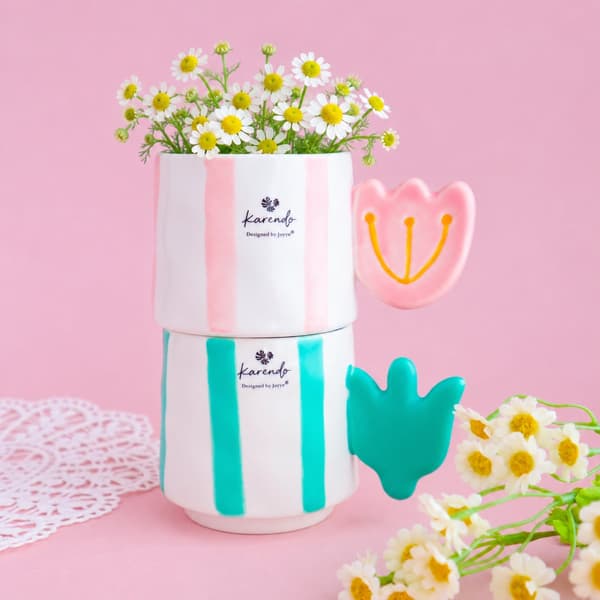 JOYLY Flower Cup 컵 모양 화병