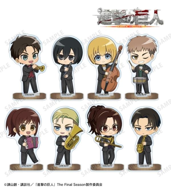 Stand Akrilik Chibi Character Trading Jazz Ver.