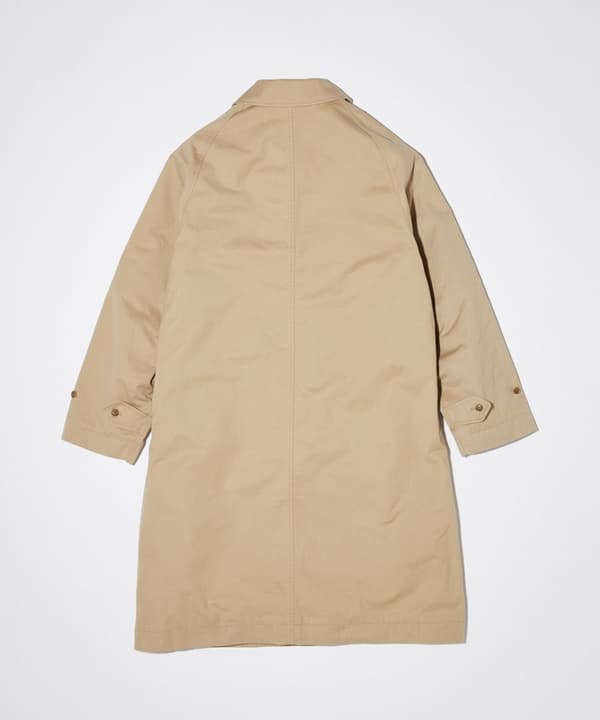 nanamica SMU Balmacaan 大衣 Cotton CORDURA WINDSTOPPER 细节