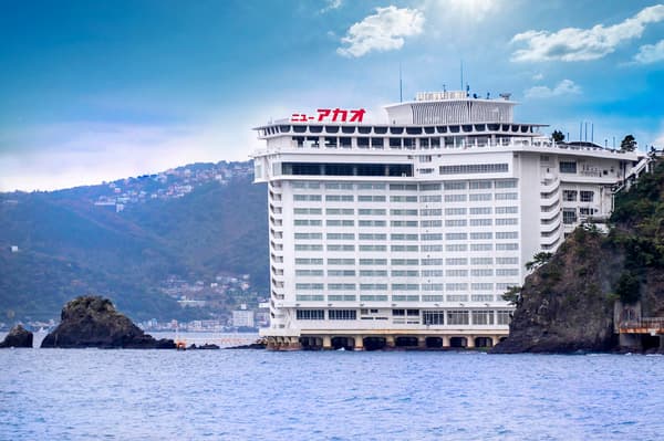 ภายนอกของ Hotel New Akao