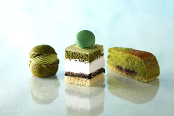 Pastel de matcha Shin-edo