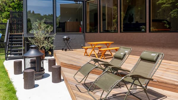 BBQ and campfire space