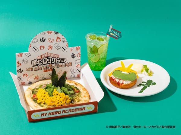 Menu item bertema Izuku Midoriya