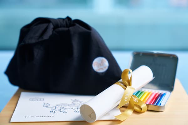 Castle-themed children's meal at THE GARDEN LOUNGE