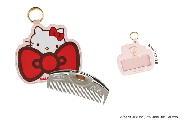 Hello Kitty × LOVECHROME (R)PG 梳子收納套組高級黑