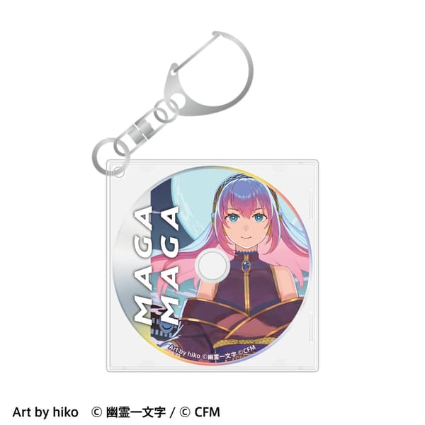 CD风格亚克力钥匙扣 巡音流歌