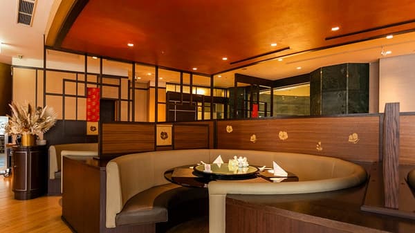 Interior of Chinese Restaurant Fuyojo