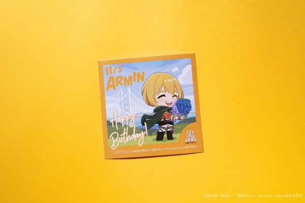 Stiker Orisinal Peringatan Ulang Tahun Armin