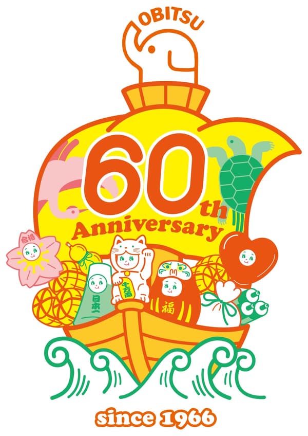 60th anniversary commemorative sticker