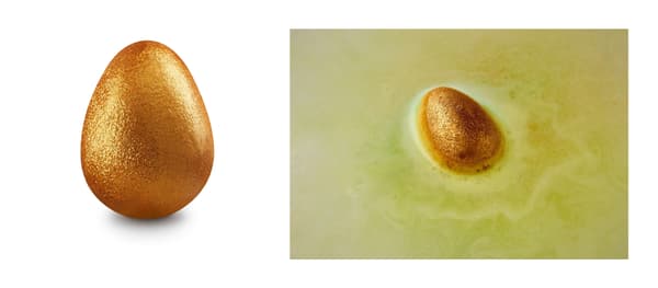 Golden Egg Bath Bomb