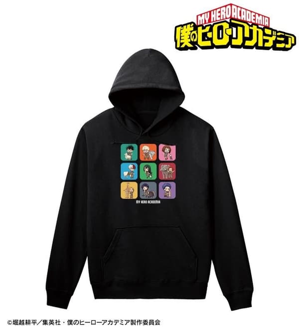 Q 版角色动物互动 Ver. 团体连帽衫