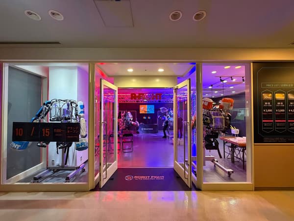 Cyber KASSEN introduced at THE ROBOT PARK ODAIBA