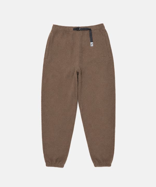 Gramicci & ALWAYTH FLEECE PANT (Brown)