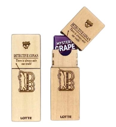 獎品B——名偵探柯南原創木製口香糖收納盒