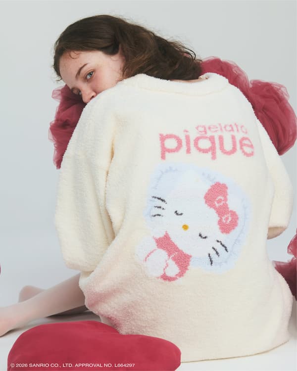gelato pique x Sanrio characters knit series, look 2