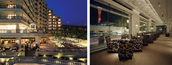 Hotel La Suite Kobe Harborland collaboration special drinks with original coaster at Grand Bleu lounge & bar