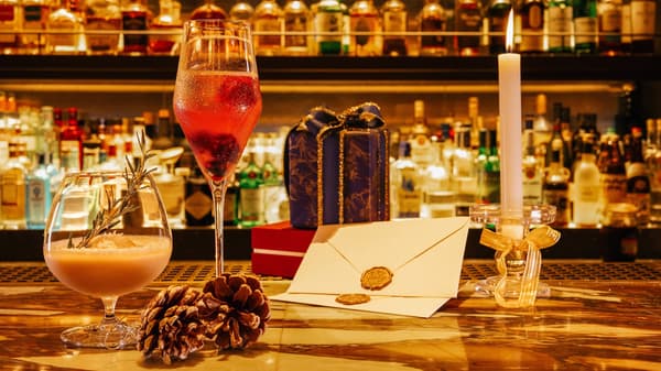 Festive cocktails at Nineteen Eighty Lounge & Bar