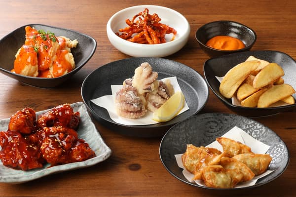 Fried dishes – from ¥420