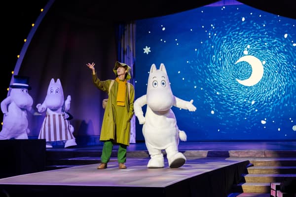 Scene from the Christmas show at Emma's Theater