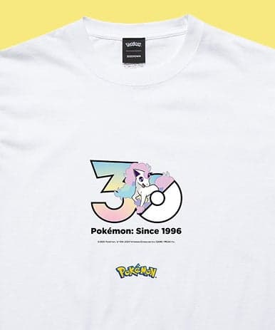 포켓몬 30주년 기념 1025 티셔츠 디자인