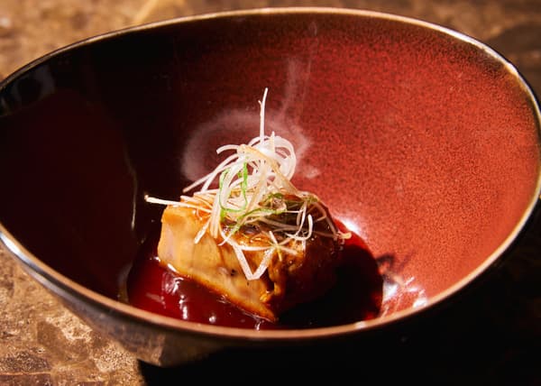 Thick-Cut Pork Belly Confit with Special Soy Sauce (Lunch & Dinner)