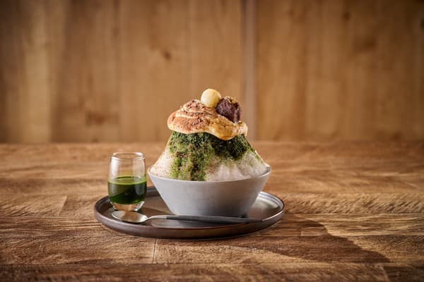 奥八抹茶马斯卡彭&亚马逊可可刨冰