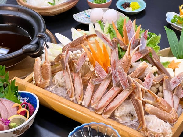 螃蟹寿喜烧火锅