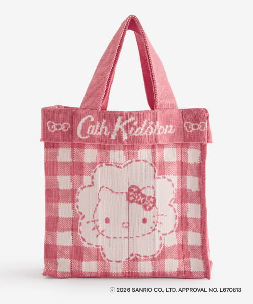 Cath Kidston × Hello Kitty 针织手提袋 红色