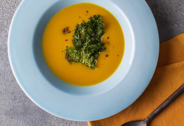 Potaje de curry hecho con sobras de verduras