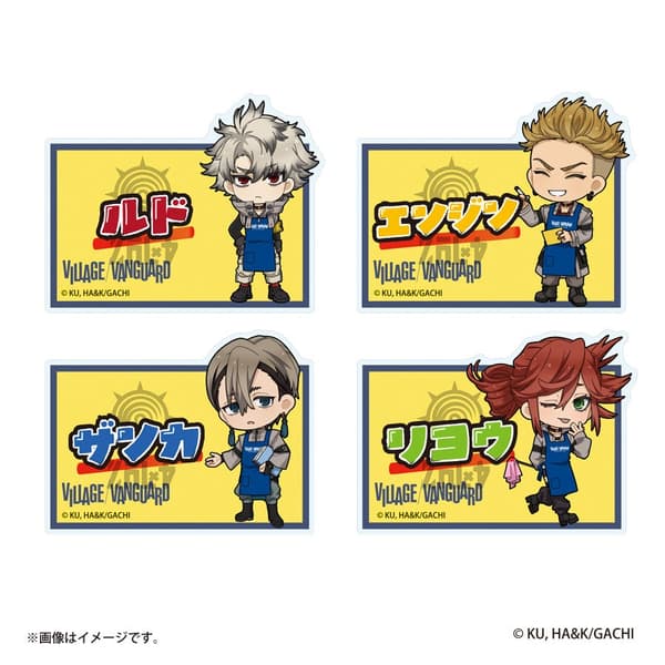 POP-style acrylic badge