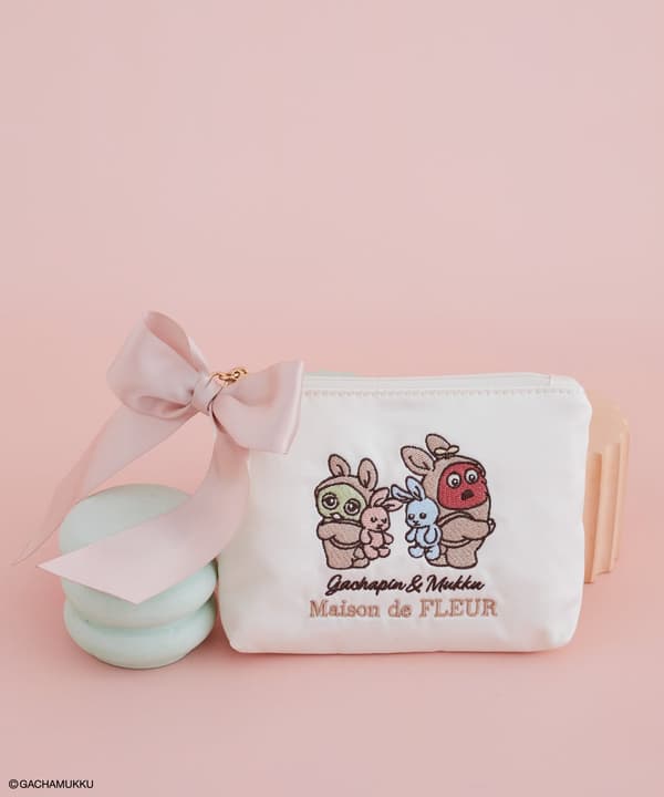 Gachapin and Mukku Pouch