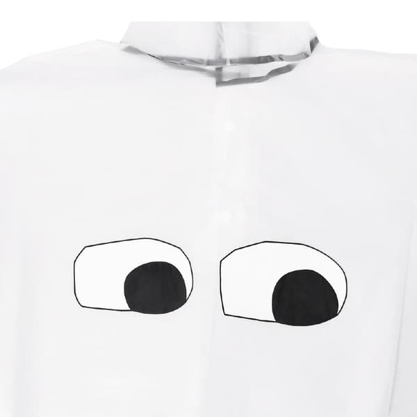 Impermeable tipo poncho, vista frontal