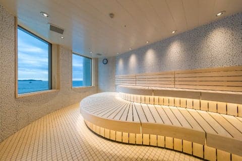 오션 스파 후아의 전망 사우나