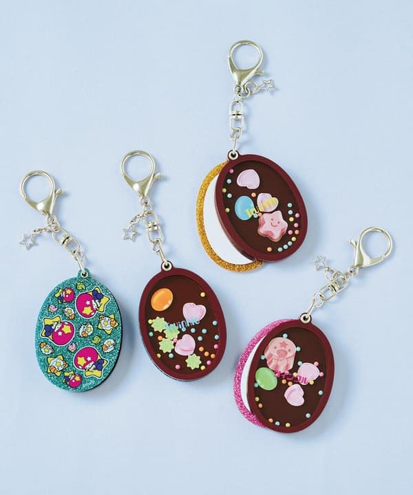 Twinkle亚克力镜子钥匙扣