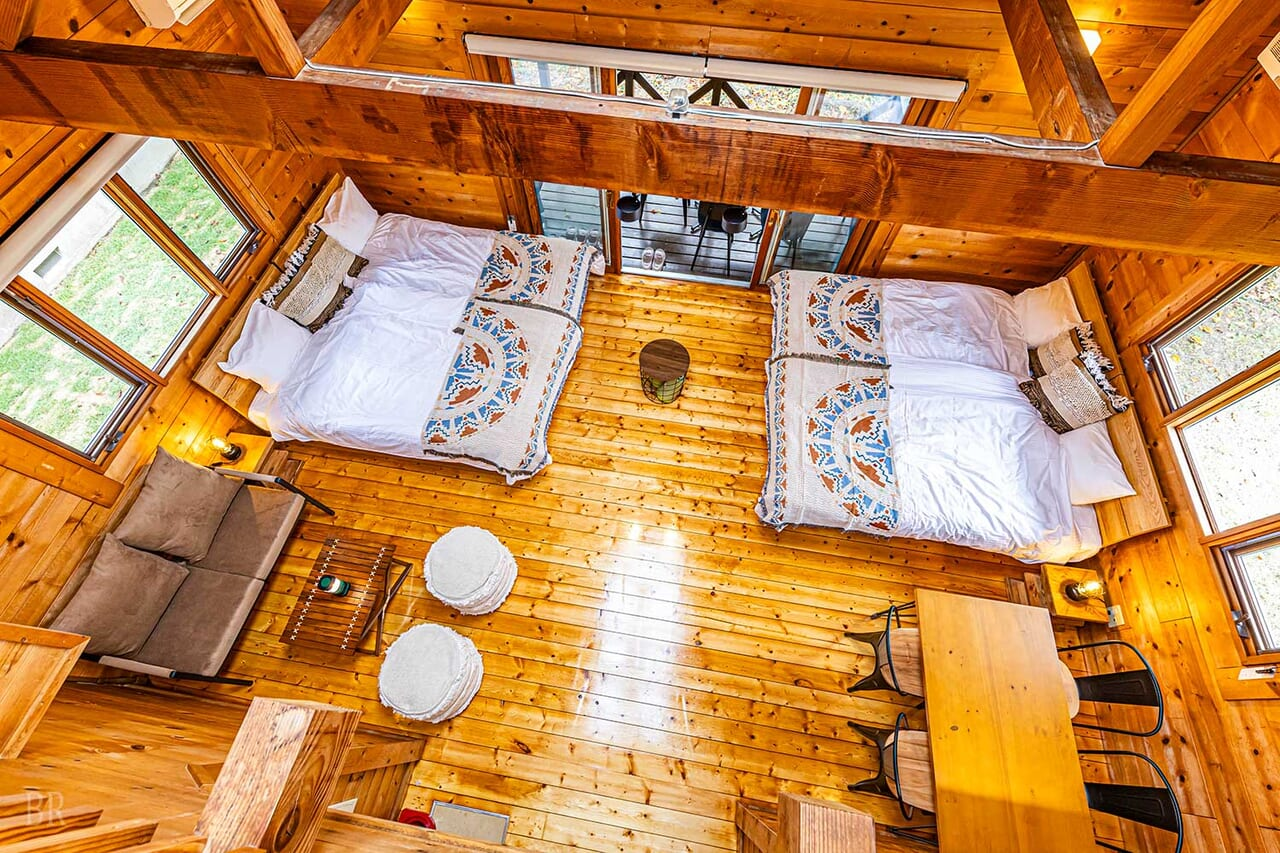 Cabaña (4 camas) - interior