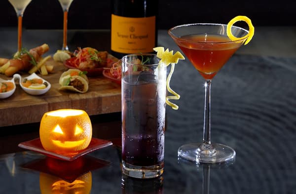 Koktail kolaborasi Veuve Clicquot Yelloween 2026 di BAR PLUS