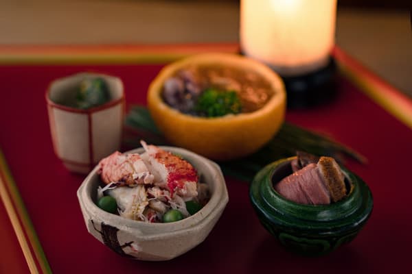 Ryozen Sen Bettei dining