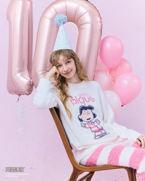 PEANUTS meets GELATO PIQUE knit series